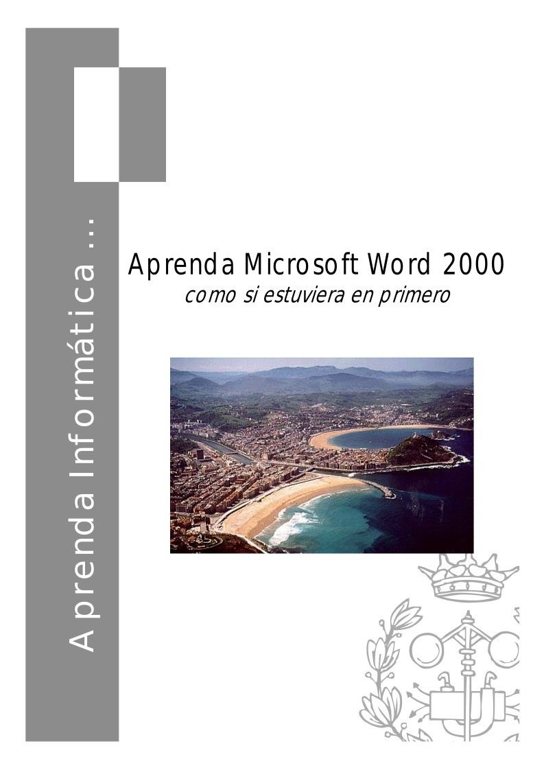 Imágen de pdf Aprenda Microsoft Word 2000 como si estuviera en primero